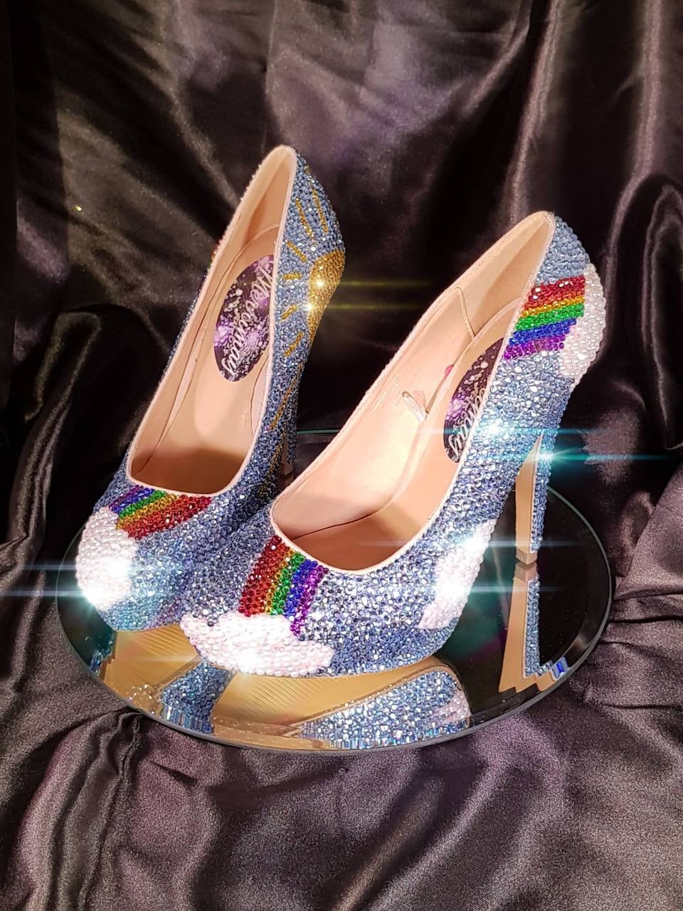 Rainbow high on sale heels for kids