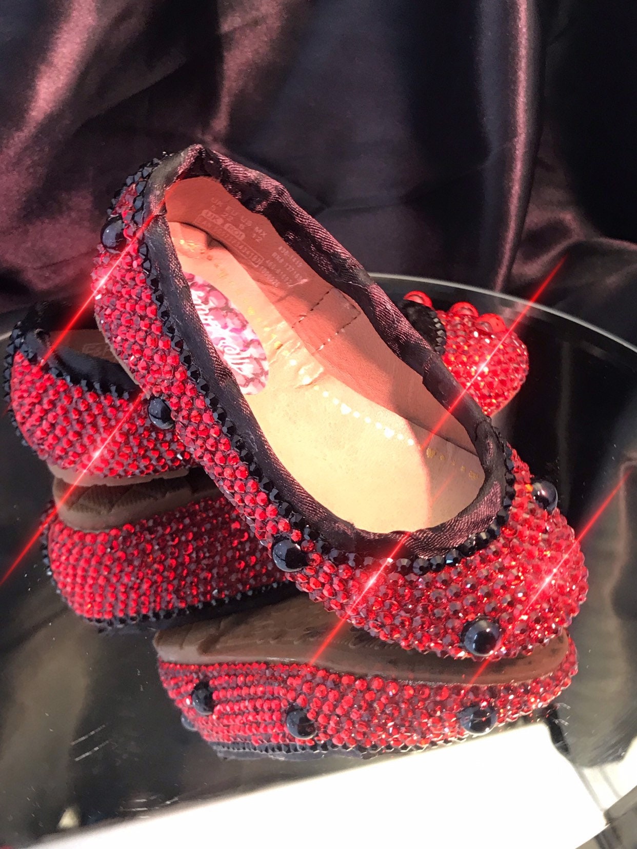 Fly Away Home - Custom Made Crystal and Embellished Fun Ladybird