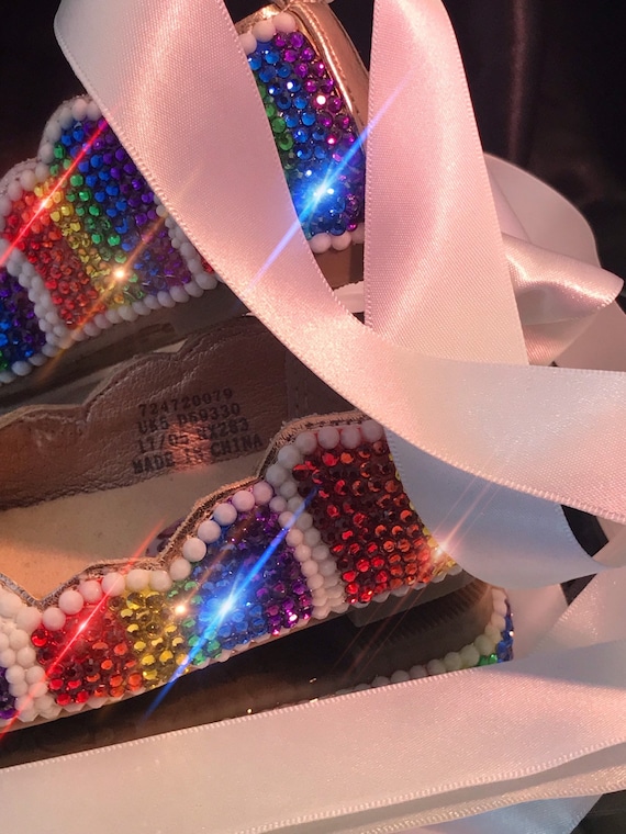 Crystals + Shoes = Bedazzle Happiness!!! 