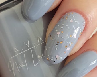 Sea Salt Coconut Nail Polish | Macaron Cafe Collection | Indie, Vegan & Cruelty-Free | A.V.A. Nail Lacquer