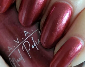 Fruit of the Dead - Dark Red Wine Nail Polish - Handmade Nail Polish - Fall Autumn Nail Polish