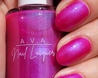 Orchid Lei - Hawaii Collection - Fuchsia Nail Polish - Magenta Nail Polish - Pink Nail Polish - Indie Nail Polish - A.V.A. Lacquer