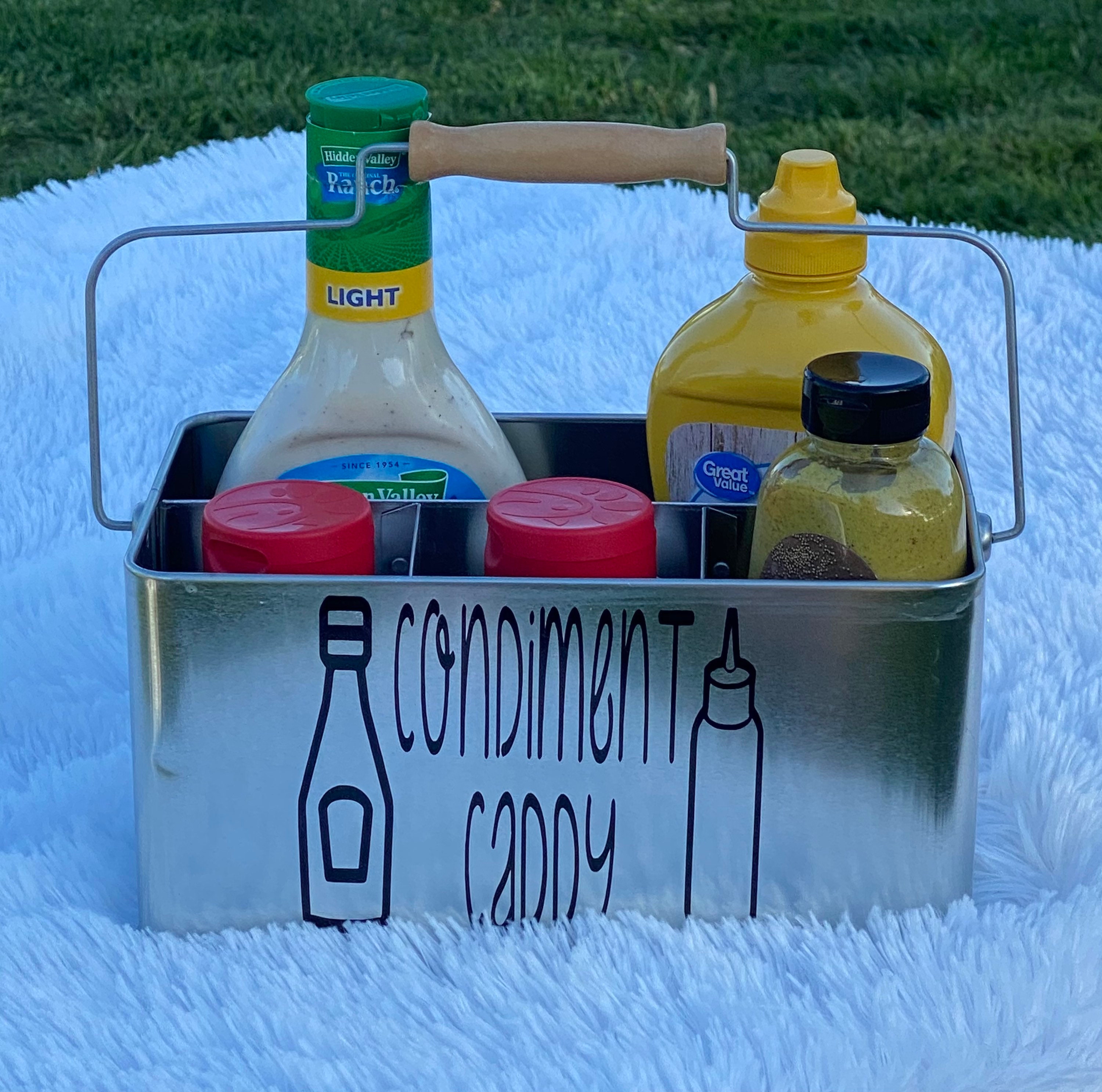 Condiment Caddy for Camper Camping Condiment Holder Camper Etsy