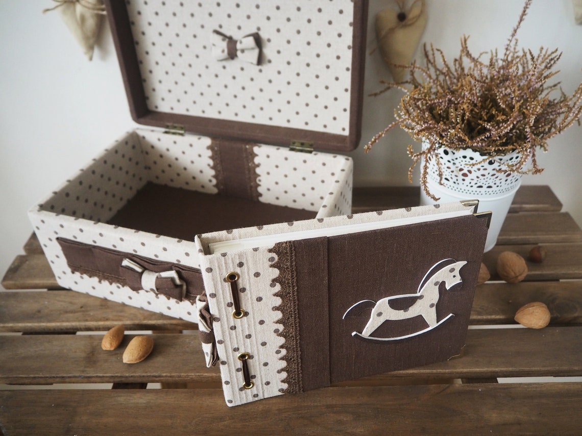 Handmade Wooden Linen Keepsake Box Baby Toddler Child Memory Etsy