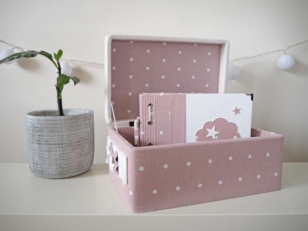 Handmade Wooden Linen Keepsake Box | Baby Toddler Child Memory Box |the ...
