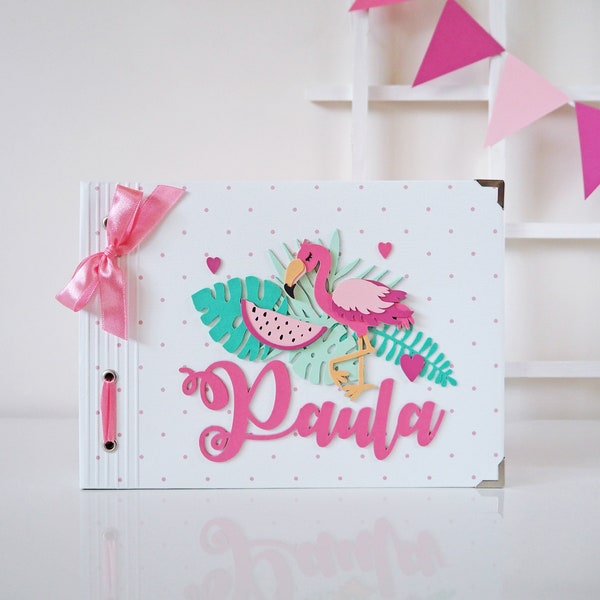 Handgemachte personalisierte Wunschbuch | Fotoalbum | Taufe Geburtstag Taufe Babyshower Geschenk