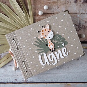 Handmade Personalised Photo album | Baby Memory Wish book