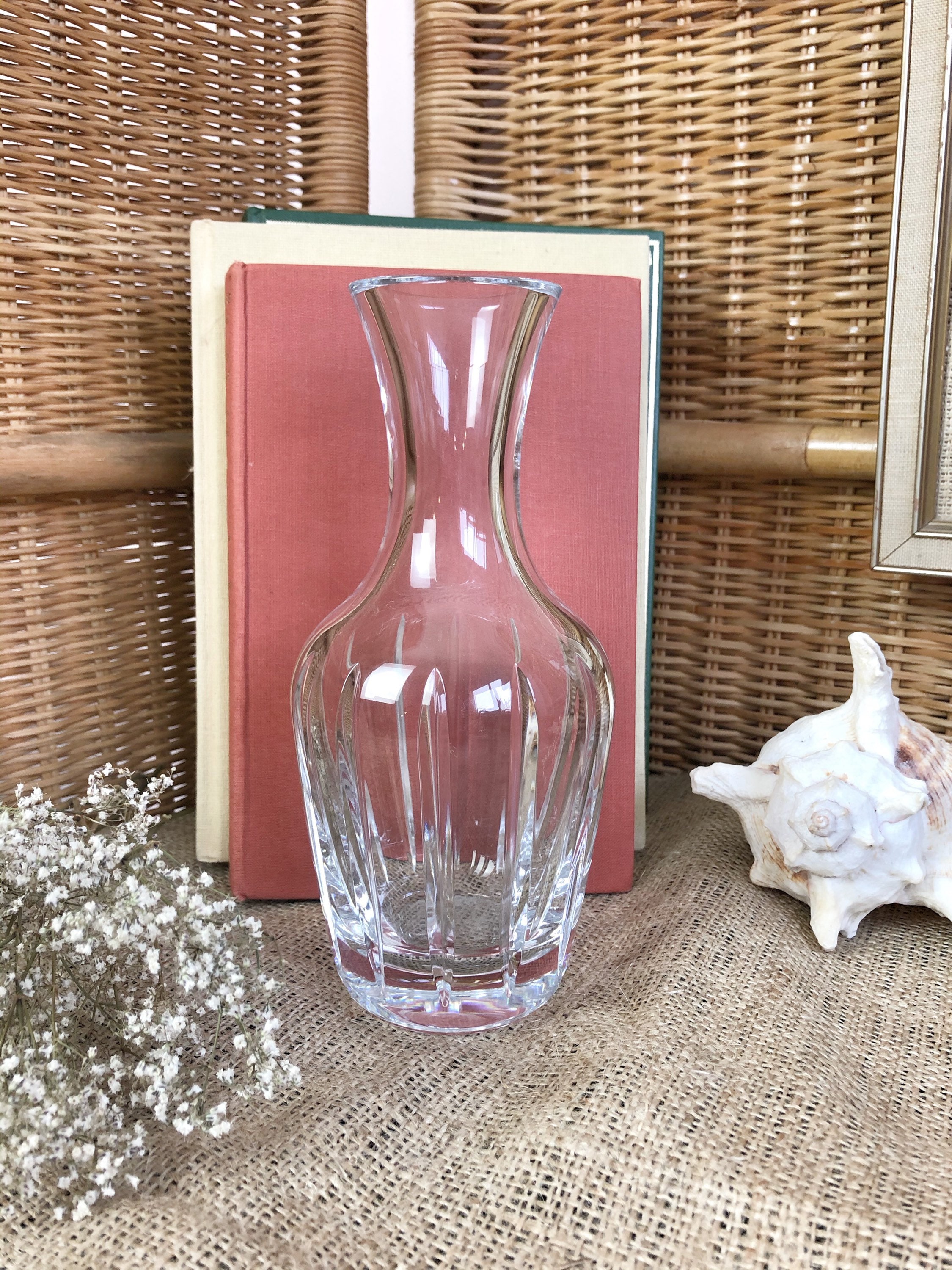 Stuart Crystal Vase Etsy