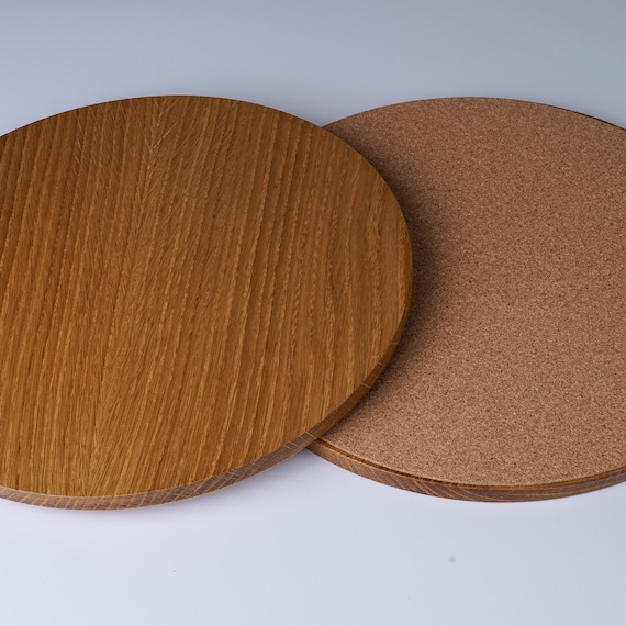 Solid Oak Placemats Set Of 2 Handmade In London Wood Etsy Ireland