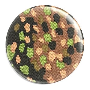 Camuflaje de milicia Tarn&#39; Militaria estilo neofolk - Botón