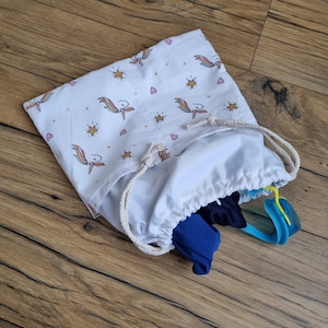 Sac piscine imperméable animaux pour enfant licorne