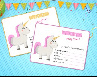 Carte D Anniversaire Cheval Etsy