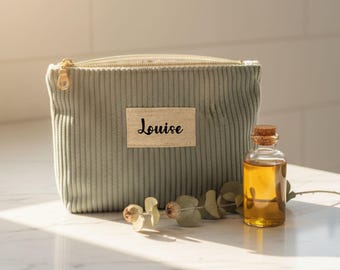 Personalized Name Gift - Velvet Pouch - Gift for Teacher, Maid of Honor, or Birthday