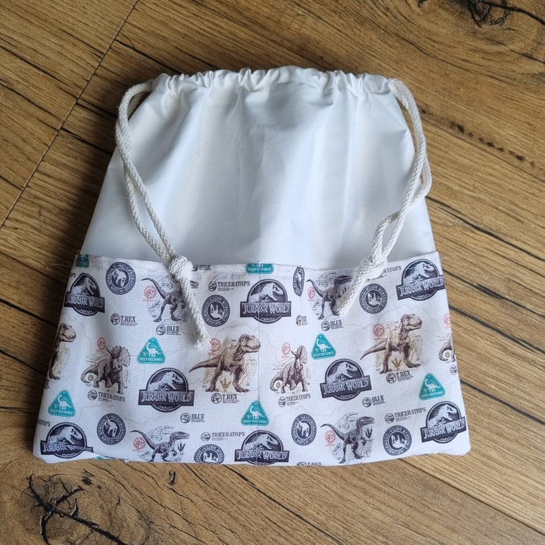 Sac piscine imperméable animaux pour enfant jurassic