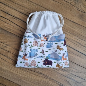 Sac piscine imperméable animaux pour enfant bison