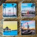 Barb reviewed Imperial Beach Coasters, Beach Coasters, Travertine Coasters, Beach Photo Coasters