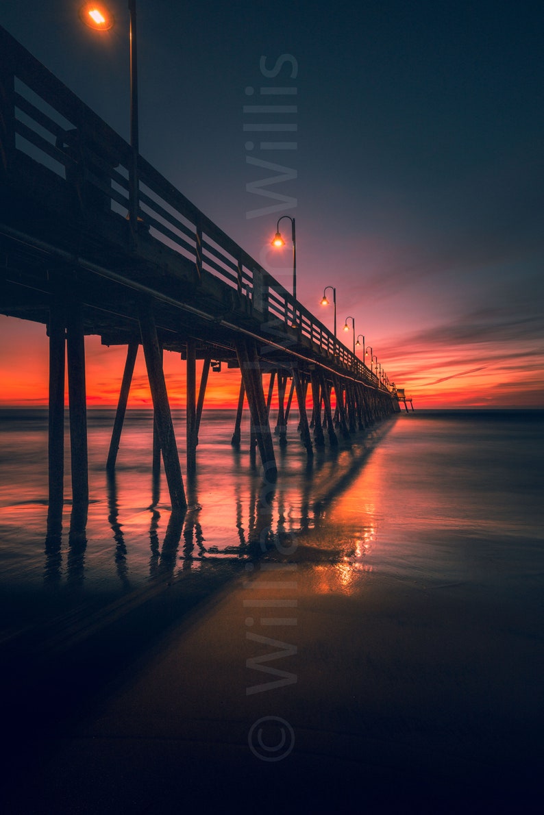 Imperial Beach Art Print Imperial Beach Pier Photo Fine Art Etsy