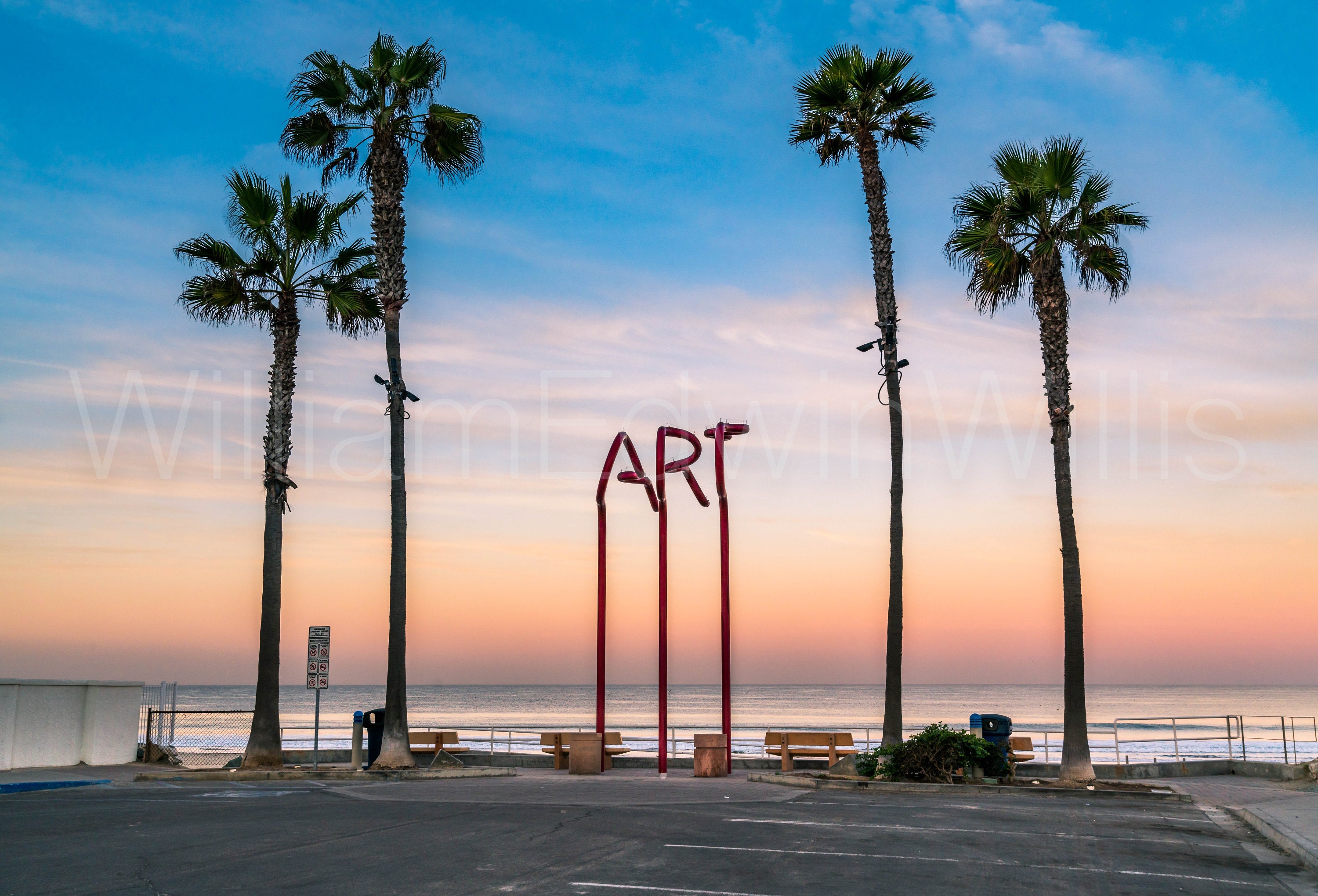 Panneau dart Imperial Beach Photography Craft Room Californie Etsy France