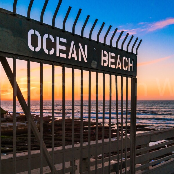 Ocean Beach Pier Etsy