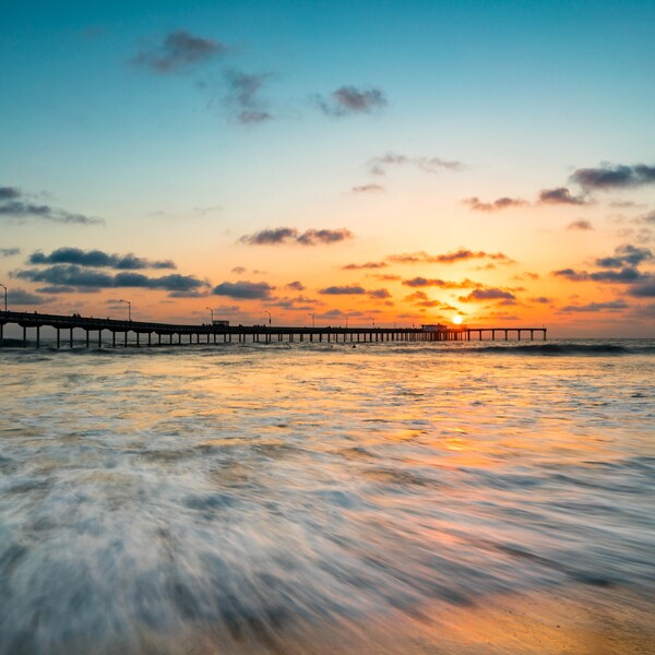 Ocean Beach Pier Etsy