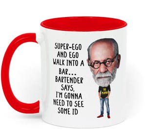 Psychologiemok, Freud-grapcadeau voor student psych, leraar, docent, therapeut, afstudeercadeau