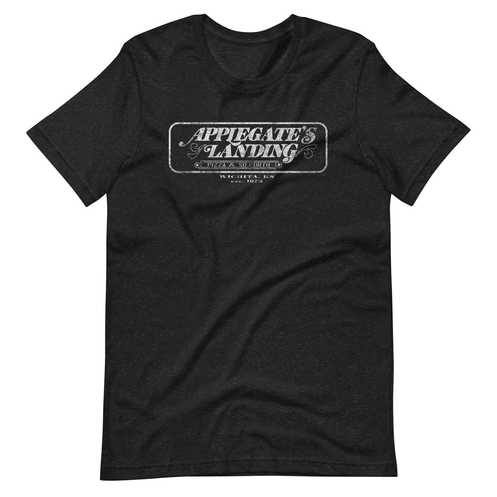 Applegate's Landing (White Logo) - T-Shirt