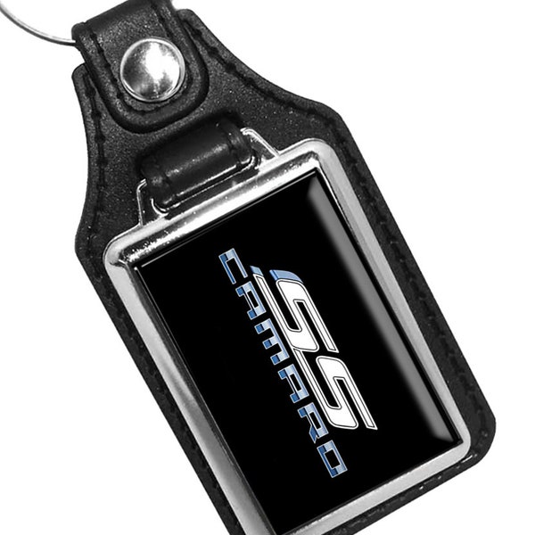 Chevy SS Super Sport Camaro Emblem Design Keychain Key Holder Key Ring for Men Heavy Duty Car Keyring for Men and Women