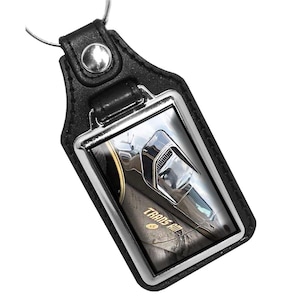 1978 Smokey & The Bandit Trans Am Emblem Keychain Key Holder Key Ring For Men Heavy Duty Car Keyring For Men and Women