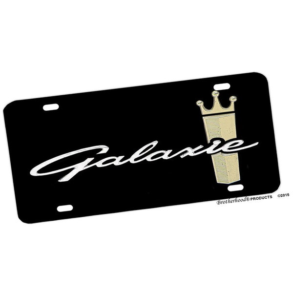 Ford Galaxie Emblem | Vanity License Plate | Vintage Car License Plate