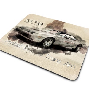 Cool 1979 Trans Am Daytona Pace Car Fun Mouse Pad Gift | Gaming Mouse Pad | Computer Mouse Pad | Cool Mousepad | Manly Mouse Pad