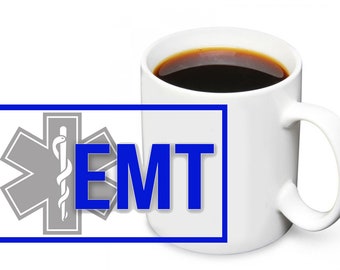 EMT Paramedic Coffee Mug | Gifts For Paramedic |  Gifts for EMT| Gifts For EMS | First Responder Novelty Coffee Mugs