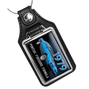 1979 Pontiac Firebird Formula Keychain Key Holder Key Ring For Men Heavy Duty Car Keyring For Men and Women