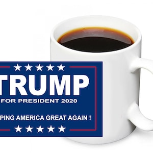 Trump Make America Great Again Political Coffee Mug | President Trump Coffee Mug | Trump Pence Coffee Mug | Political Mug| Republican Mugs