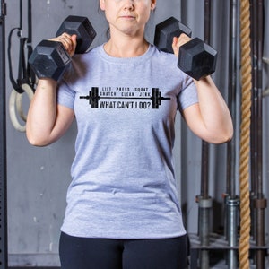 Barbell T-Shirt (Unisex) (STORE CLOSING)