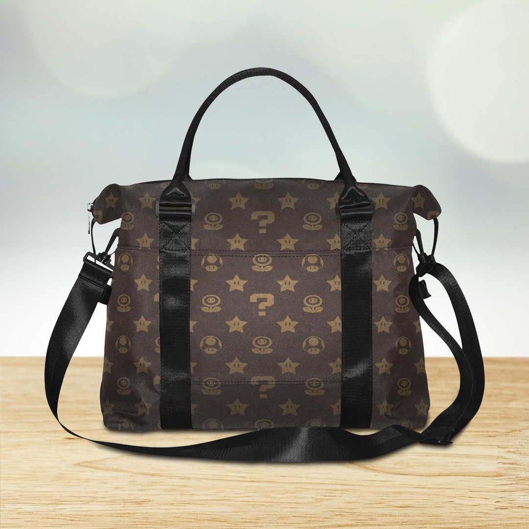 Authentic Louis Vuitton Rock It Horizontal Tote Bag- Hand Bag Monogram Brown