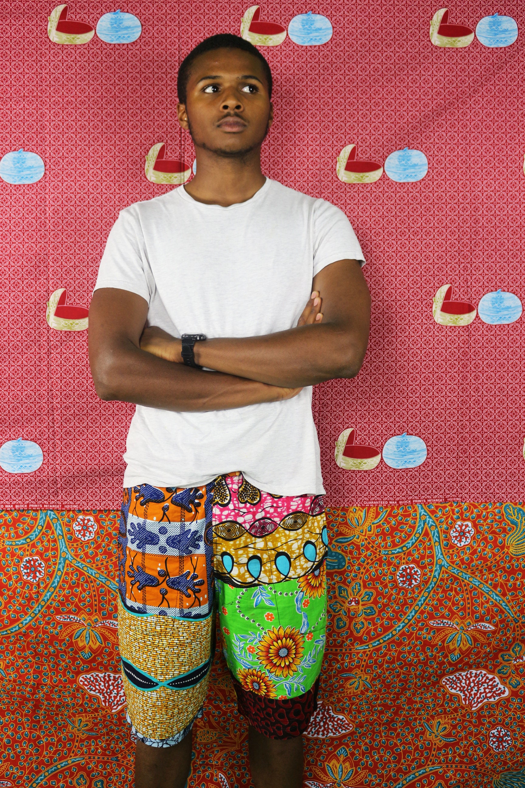 Patchwork Shorts, Festival Shorts, African Print Funky Short, Men's ...