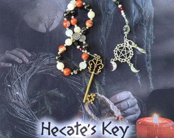 Hecate Prayer Beads ~ Goddess of the Crossroads & Keeper of Mysteries