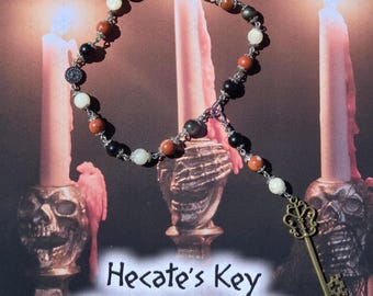 Hecate Pocket Rosary ~ Goddess of the Crossroads & Keeper of Mysteries