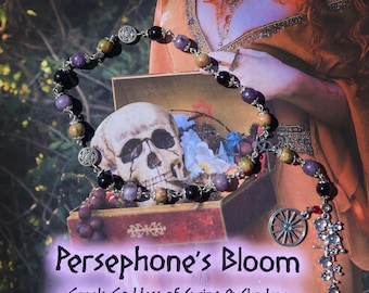 Persephone Pocket Rosary ~ Goddess of Spring & Queen of the Underworld