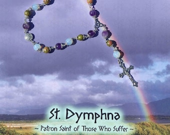 St. Dymphna Pocket Rosary ~ Patron Saint of Mental Health, Anxiety, and Emotional Healing
