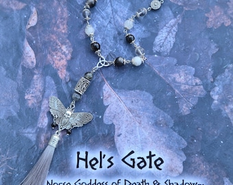 Hel Pocket Rosary ~ Norse Goddess of Death & Shadow