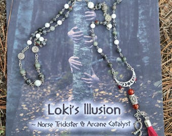Loki Rosary ~ Norse God of Mischief, Trickery, & Deception
