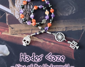 Hades Prayer Beads ~ Greek God of Death, the Afterlife, Abundance, and Wealth