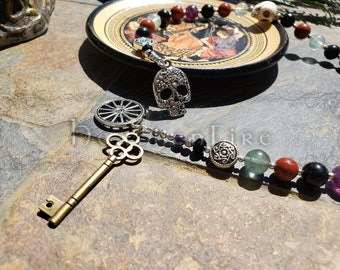 Hades Prayer Beads ~ Greek God of Death, the Afterlife, Abundance, and Wealth