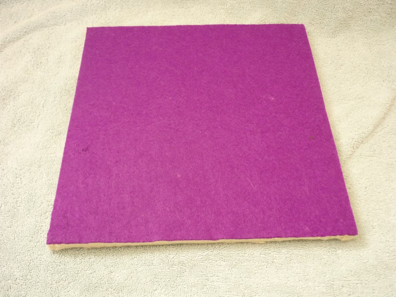 Purple Non-Slip 3 Layer Typewriter Mat Pad British Wool Felt
