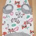 Kotomoda Cat T-Shirt - Tender Owl Green Design For Sphynx & Hairless Cats, Size Small 5 thumbnail image