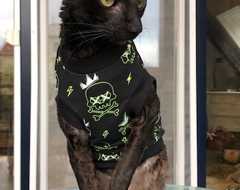 Kotomoda CAT WEAR T-shirt Sculls Glow 