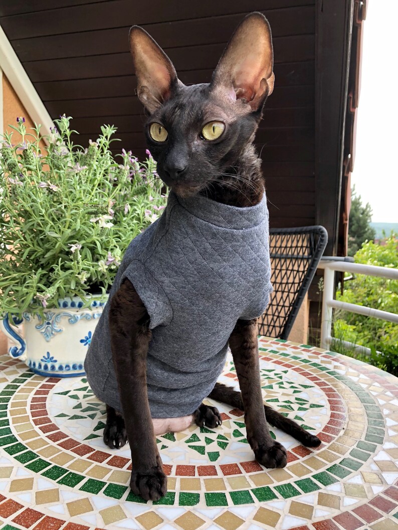 Kotomoda CAT WEAT Turtleneck maxi Pajamas Dark gray