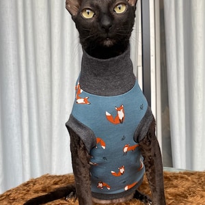 Kotomoda CAT WEAR Turtleneck Foxes