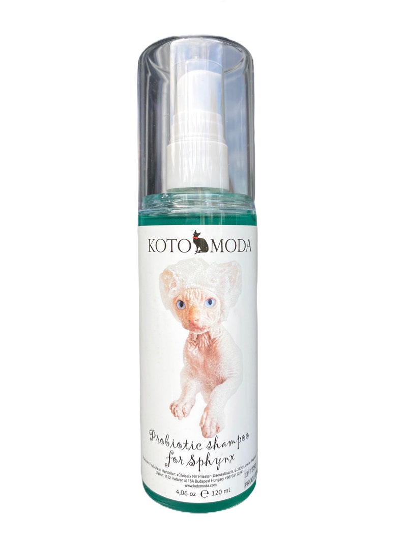 Kotomoda Probiotic Shampoo for Sphynx Cats Etsy